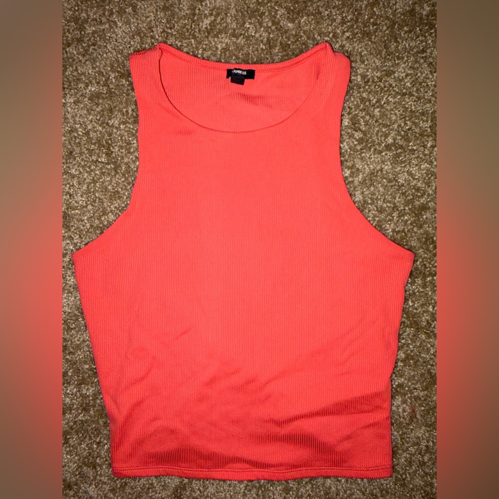 Express Coral Tank Top
